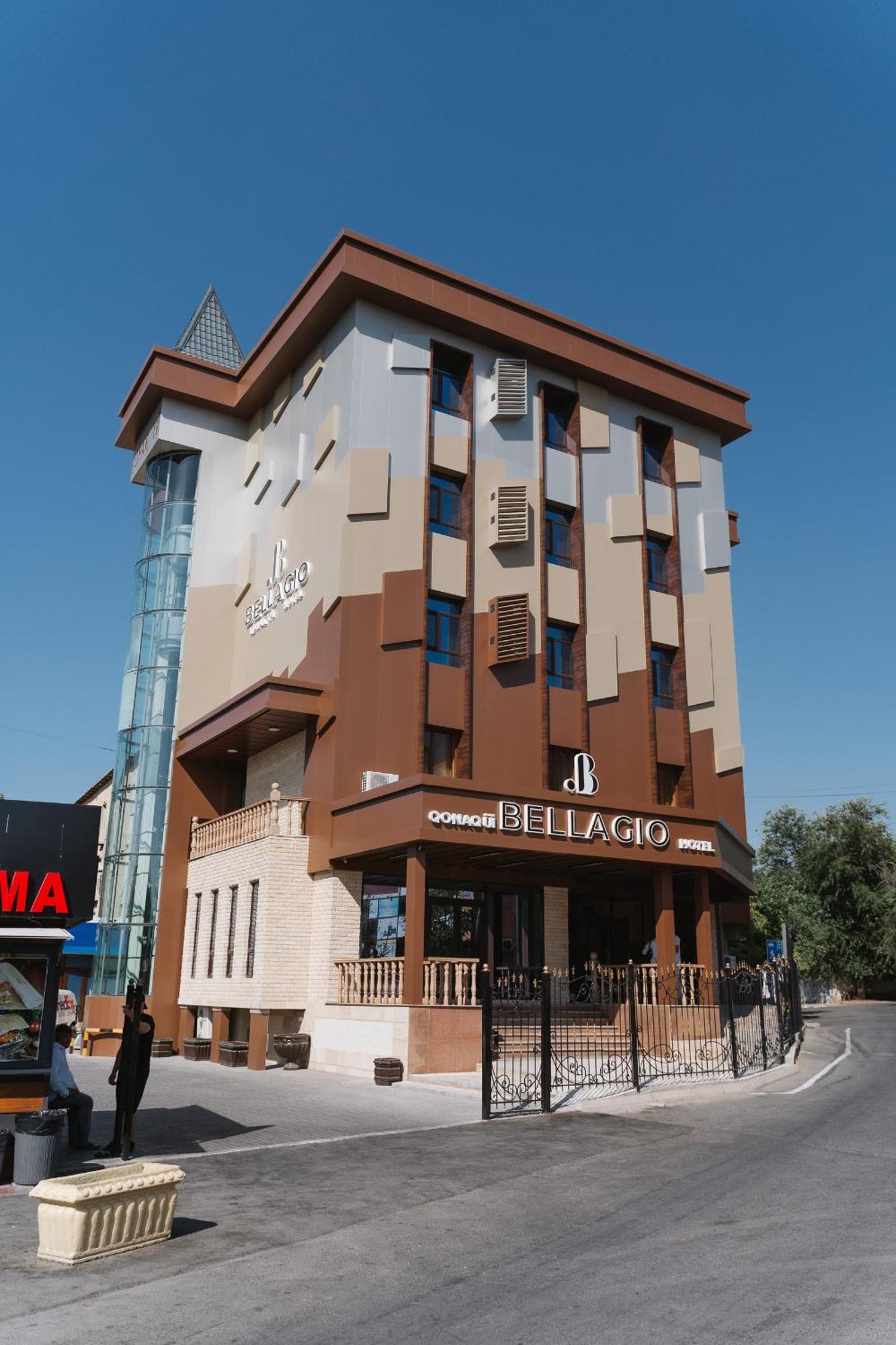 Hotel Bellagio Shymkent Exterior photo